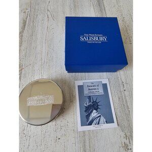 Salisbury White House pewter images America paperweight vintage 2002 fine‎ metal